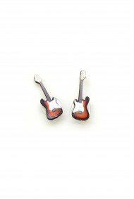 Electric Guitar Stud Earrings